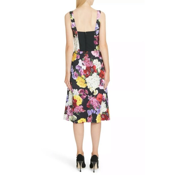 DOLCE & GABBANA Floral BROCADE Bustier Dress 44/6 - Picture 3 of 13